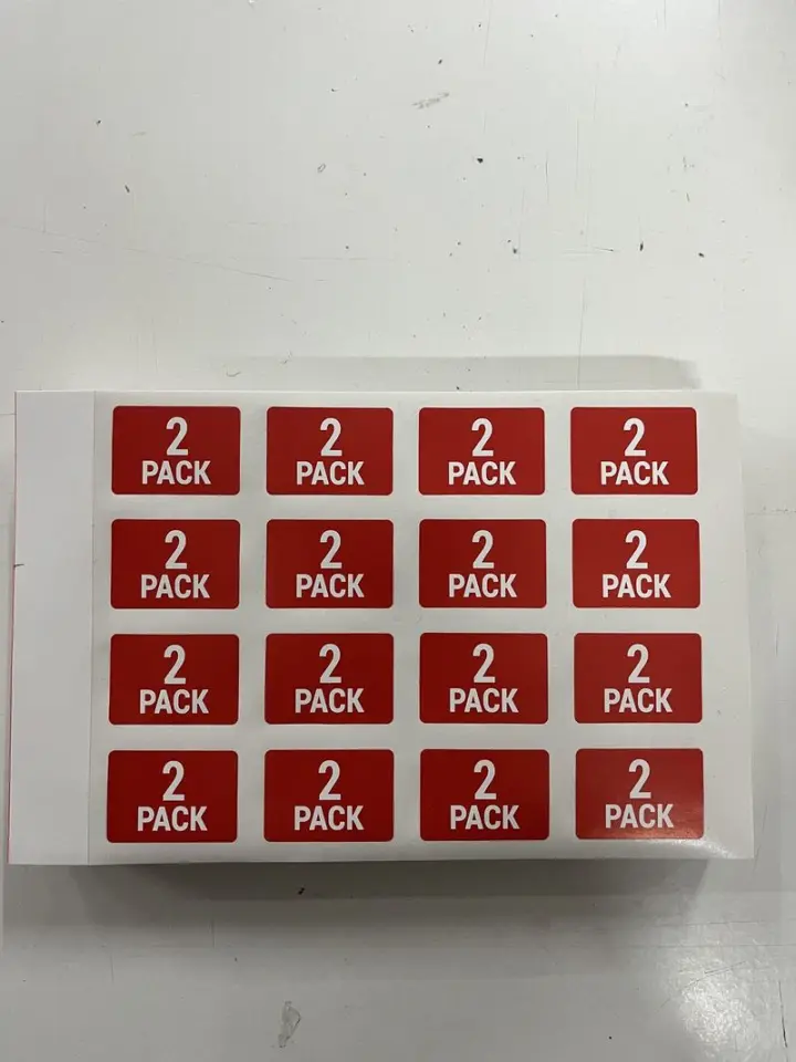 Etiquetas personalizadas impressas em folha